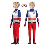 Kid Danger Kostüm Bodysuit Kinderkostüm Superhero Verkleidung...
