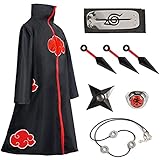 Akatsuki Mantel für Kinder Erwachsener Unisex Cosplay Kostüm,...