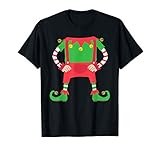 Weihnachtself Kostüm Elf SHIRT Wichtel Weihnachtszwerg T-Shirt