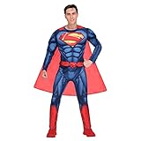 amscan 9906101 Offiziell lizenziertes Superman-Kostüm für Herren...