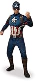 Rubie's Offizielles Luxuskostüm Captain America, Avengers Endgame,...