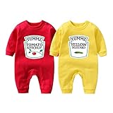 culbutomind Baby Zwillinge Body Junge Mädchen Strampler Yummz Tomato...