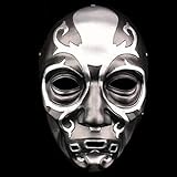 DAPERCI Death Eaters Embossed Resin Masks, Halloween Grim Reaper Theme...
