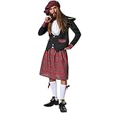 dressforfun 900424 - Herrenkostüm vornehmer Schotte, Jackett und Kilt...