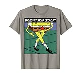 SpongeBob SquarePants Doesn't Skip Leg Day Meme T-Shirt