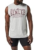 BENLEE Rocky Marciano Herren T-Shirt Trägerhemd Lastarza, Steingrau,...
