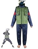 KITAT Anime Cosplay Kostüm Hatake Kakashi Weste Uniform Anzüge...