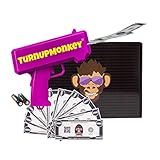 TurnUpMonkey® Monkey Gun Money Gun Cash Geld Dollars Geldregen...
