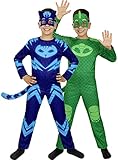 Funidelia | Catboy und Gecko Wendekostüm - PJ Masks für Jungen ▶...