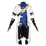 OSIAS Genshin Impact Alle Charaktere Cosplay Outfit Albedo Kostüm (L)