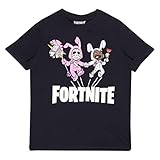 Fortnite Bunny-Ärger T Shirt, Kinder, 128-182, Marine, Offizielle...