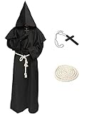 Xinlong Halloween Mönch Robe Priester Kostüm Herren Cosplay...