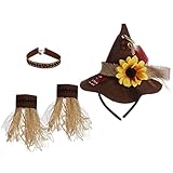 NUOBESTY 1 Set Halloween Vogelscheuche Kostüm Mode Choker Halskette...
