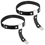 Comius Sharp Leder Strumpfband, 2 PCS Oberschenkel Ring Harness...