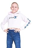 Disney Stitch Pullover Mädchen Pulli Crop Top Hoodie Trend Kleidung...