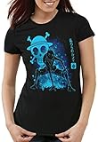 style3 Pirate Piece Madness Damen T-Shirt one Anime Piece japanisch,...