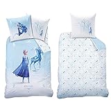 Frozen 2 Kinder-Bettwäsche Die Eiskönigin Mythical Water 135 x 200...