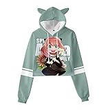 acsefire Damen Mädchen Anime Cosplay Sweatshirt Spy x Family 3D...