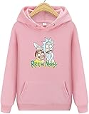 SiyaTom Herren Damen Hoodies Rick and Morty Kapuzenpullover Druck...