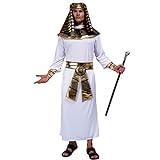 SEA HARE Ägyptisches Pharao Kostüm für Herren (Weiß)
