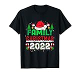 Familien-Kostüm Familie Weihnachten 2022 Xmas Pyjama T-Shirt
