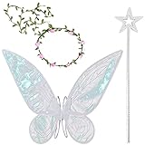 Feen Flügel,Fee Engel Prinzessin Set,Feenflügel...
