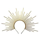 GRACEART Sunburst Halo Crown Stirnband Damen Haarreif Party Kostüm...