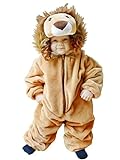 Löwen-Kostüm, F57 Gr. 92-98, für Klein-Kinder, Babies, Löwe...