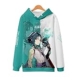 LKY STAR Genshin Impact Hoodie für Herren Jungen Mädchen 3D Druck...