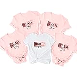 T-Shirts'Team Bride” JGA Shirts, JGA Frauen, Brautparty T Shirt,...