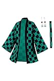 Taeyue Anime Demon Slayer Kamado Tanjirou Cosplay Kostüm Kimetsu no...