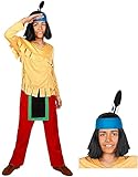 Maskworld - Yakari Kinderkostüm 5teilig - Indianer Kostüm für...