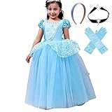Lito Angels Prinzessin Cinderella Kleid mit Zubehör für Kinder...