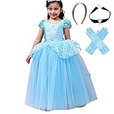 Lito Angels Prinzessin Cinderella Kleid mit Zubehör für Kinder...