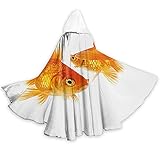 Niedlicher Goldfisch-Umhang mit Kapuze in voller Länge für Cosplay,...