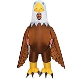 Morph Aufblasbares Adler Kostüm für Erwachsene, lustiger riesiger...
