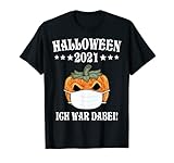 Halloween Kostüm Kürbis Maske Kürbiskopf Halloween T-Shirt