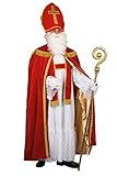 Bischof Sankt Nikolaus Komplett Kostüm edel + Zubehör aus Deutscher...