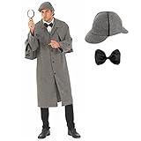 Fun Shack (M) - Mens Sherlock Holmes Victorian Detective Fancy Dress...