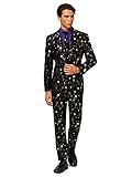 OppoSuits Weihnachtsanzüge für Herren – Besteht aus Sakko, Hose...