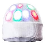 Aomeiqi Led Mütze, Led Hüte Partyhut leuchtende Strickmütze,...