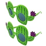 Amosfun 2 Pairs Kaktus Sonnenbrille Photo Booth Sonnenbrille Nette...