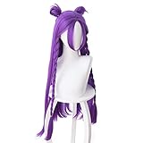 MQSS Kaisa Anime Cosplay Perücke Frauen Lila Lange Gerade Anime...