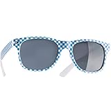 dressforfun 900646 Unisex Party-Sonnenbrille, Zweifarbiges Kariertes...