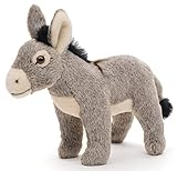 Uni-Toys - Esel grau, stehend - 20 cm (Höhe) - Plüsch-Esel -...