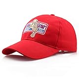 Myuilor Verstellbare Garnelen-Stickerei Forrest Gump Baseballkappe