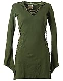 Vishes - Alternative Bekleidung - Elfenkleid mit Zipfelkapuze und...