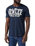 Benlee Herren T-Shirt Normale Passform Retro Logo Dark Navy L