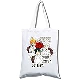 kewing The Promised Neverland Tote Canvas Bag Casual Daily School...