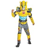 Bumblebee Costume, Muscle Transformer Costumes for Boys, Padded...